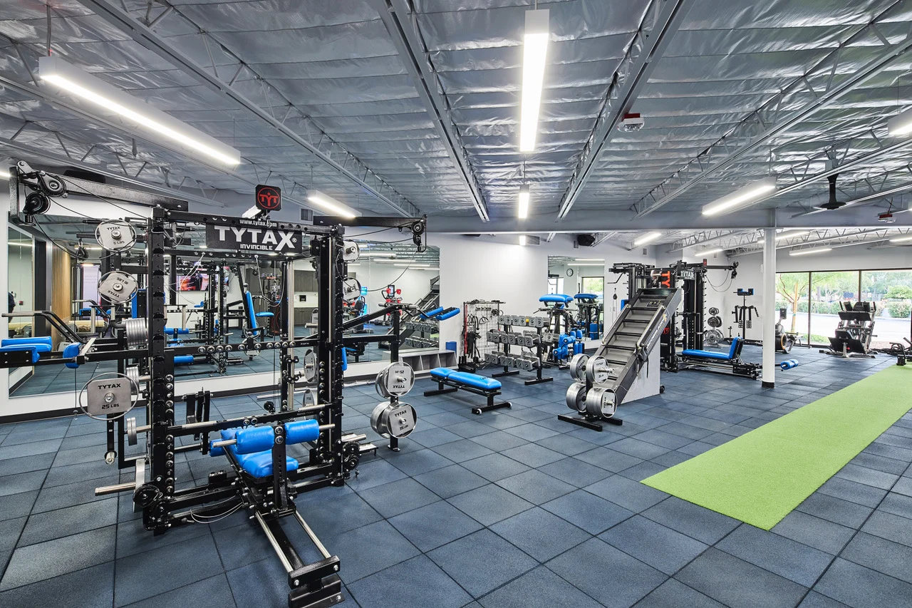 The training studio at Benessair